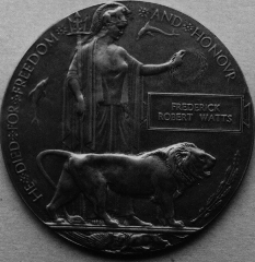 Fred's medal